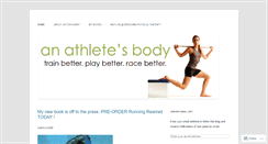 Desktop Screenshot of anathletesbody.com